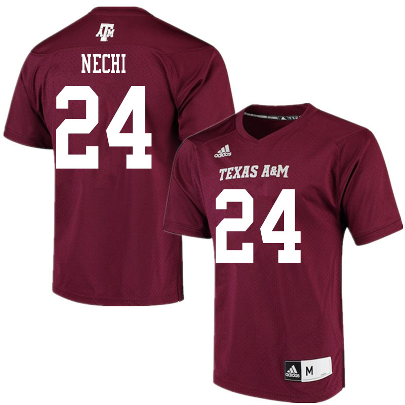Men #24 Sam Nechi Texas A&M Aggies College Football Jerseys Sale-Alternate